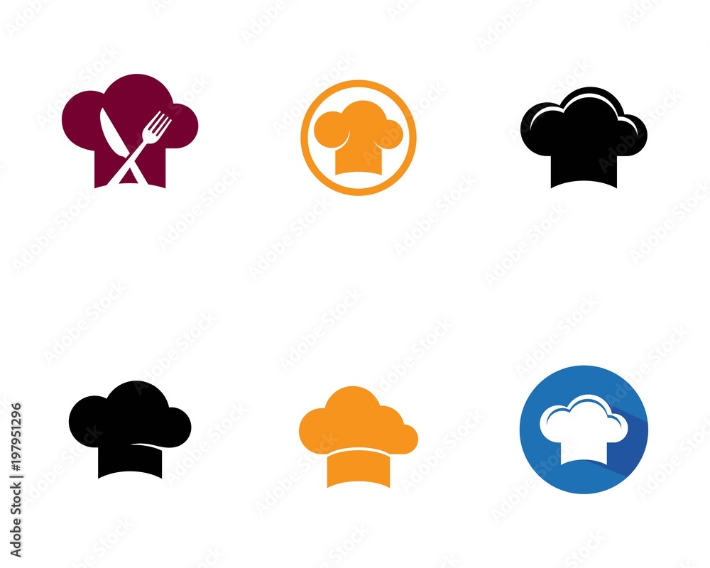hat chef logo template hat chef logo template
