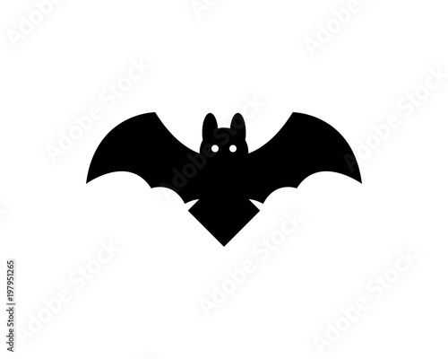 bat vector icon template