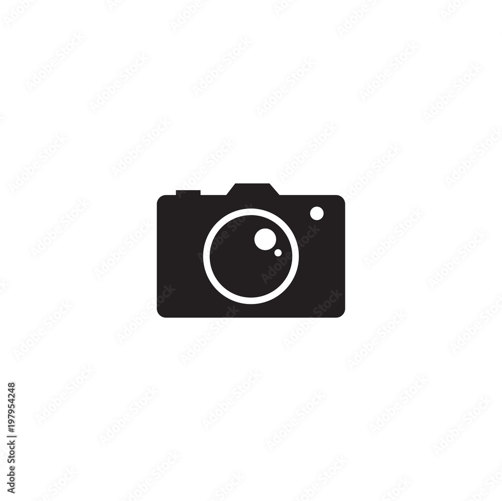 camera icon. sign design