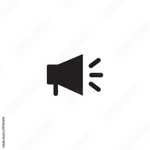 speaker icon. sign design