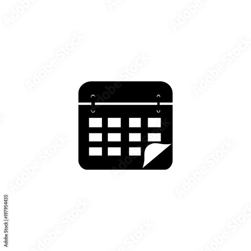 calendar icon. sign design photo