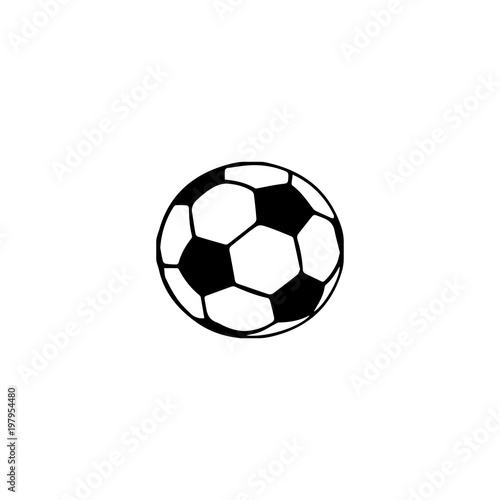 soccer ball icon. sign design