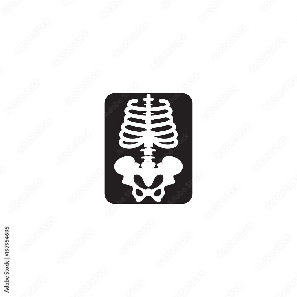 skeleton icon. sign design skeleton icon. sign design