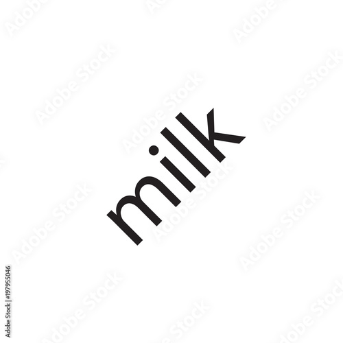 milk icon. sign design