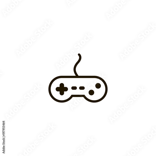 joystick icon. sign design