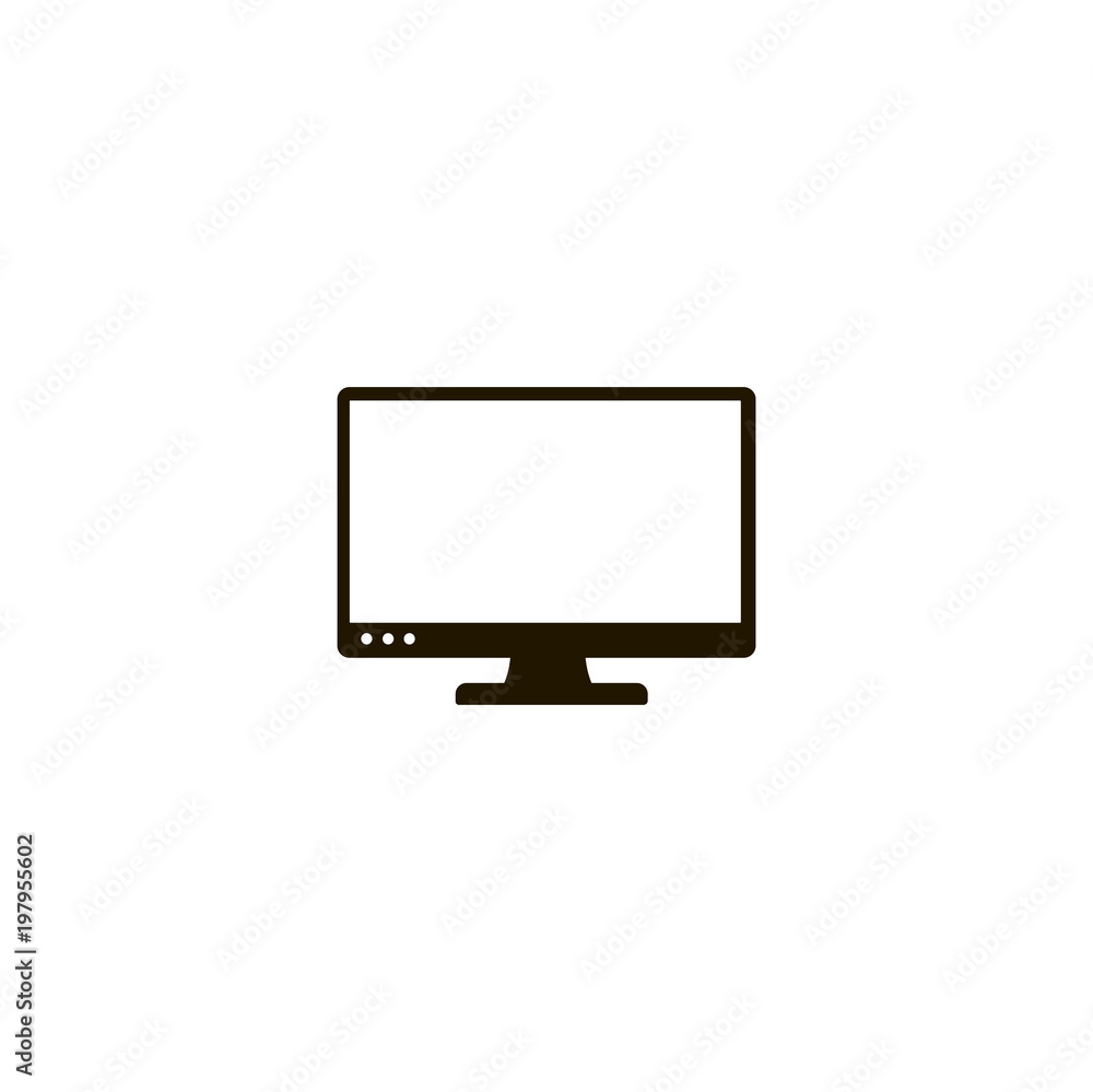 monitor icon. sign design monitor icon. sign design