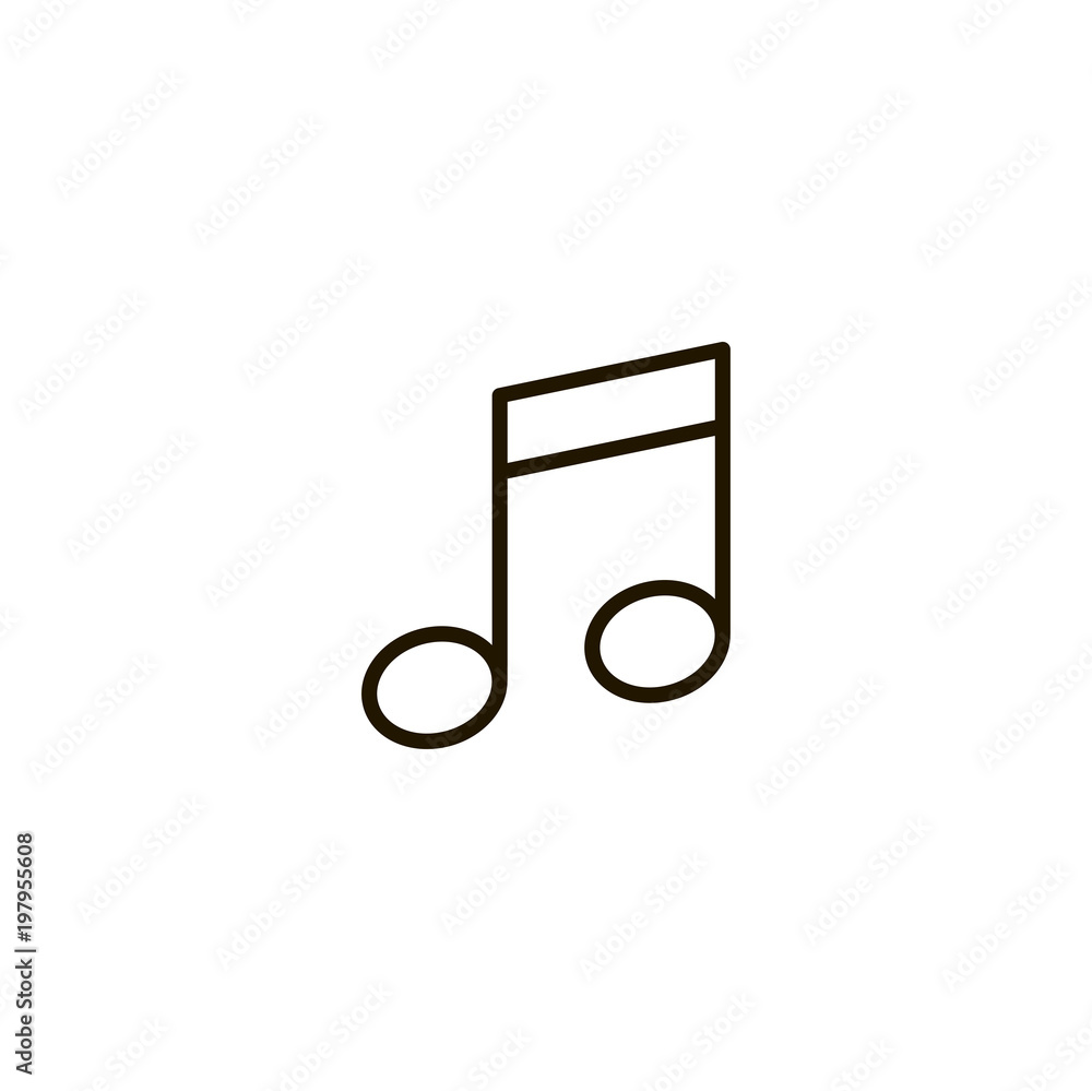 music icon. sign design music icon. sign design