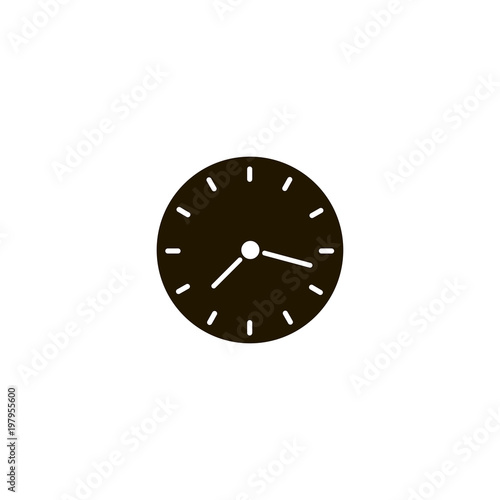 clock icon. sign design