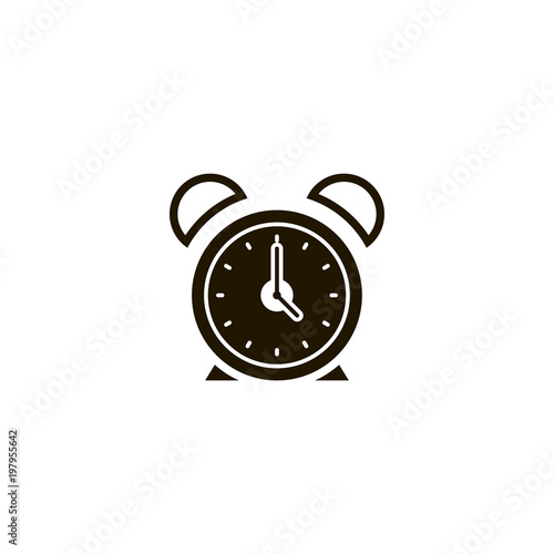 clock icon. sign design