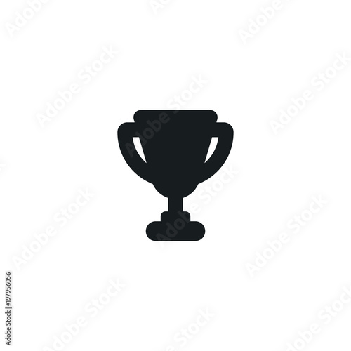 trophy icon. sign design