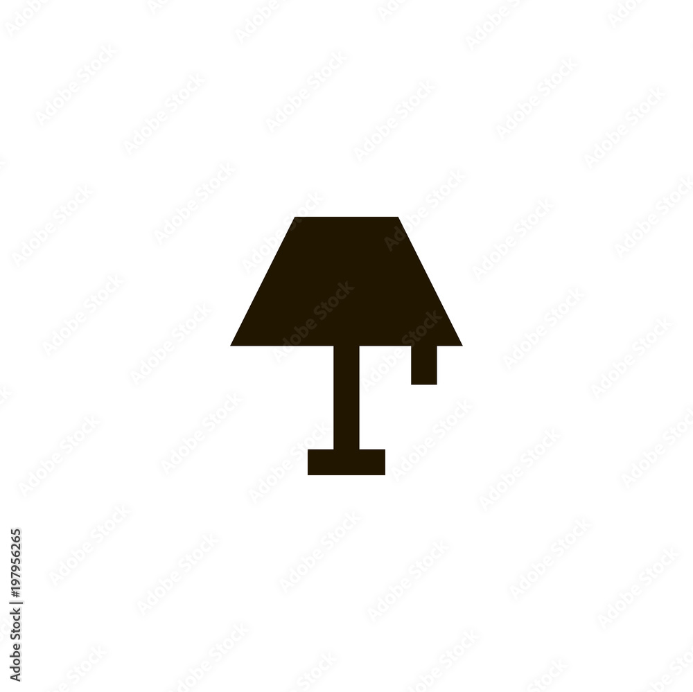 lamp icon. sign design lamp icon. sign design