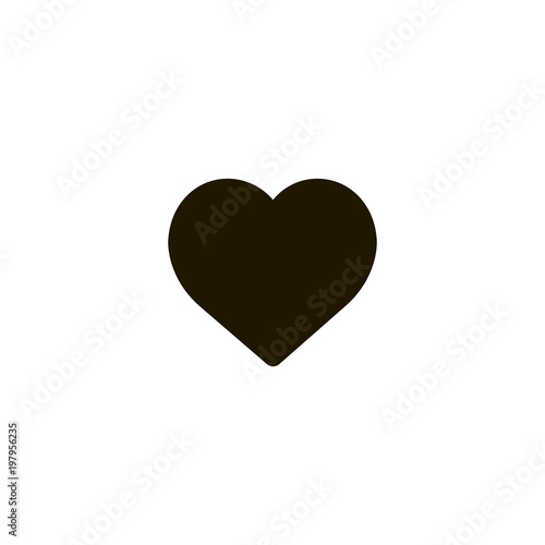 heart icon. sign design