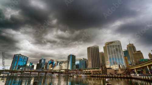 Darling Harbour Stormy Skies_HDR