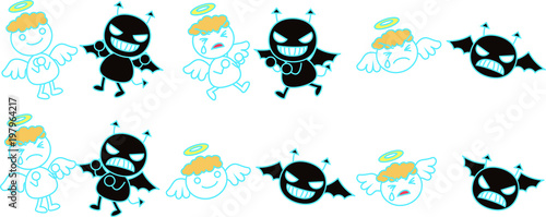 Angel and Demon set