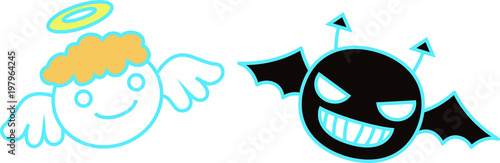 Mini Angel and Mini Demon