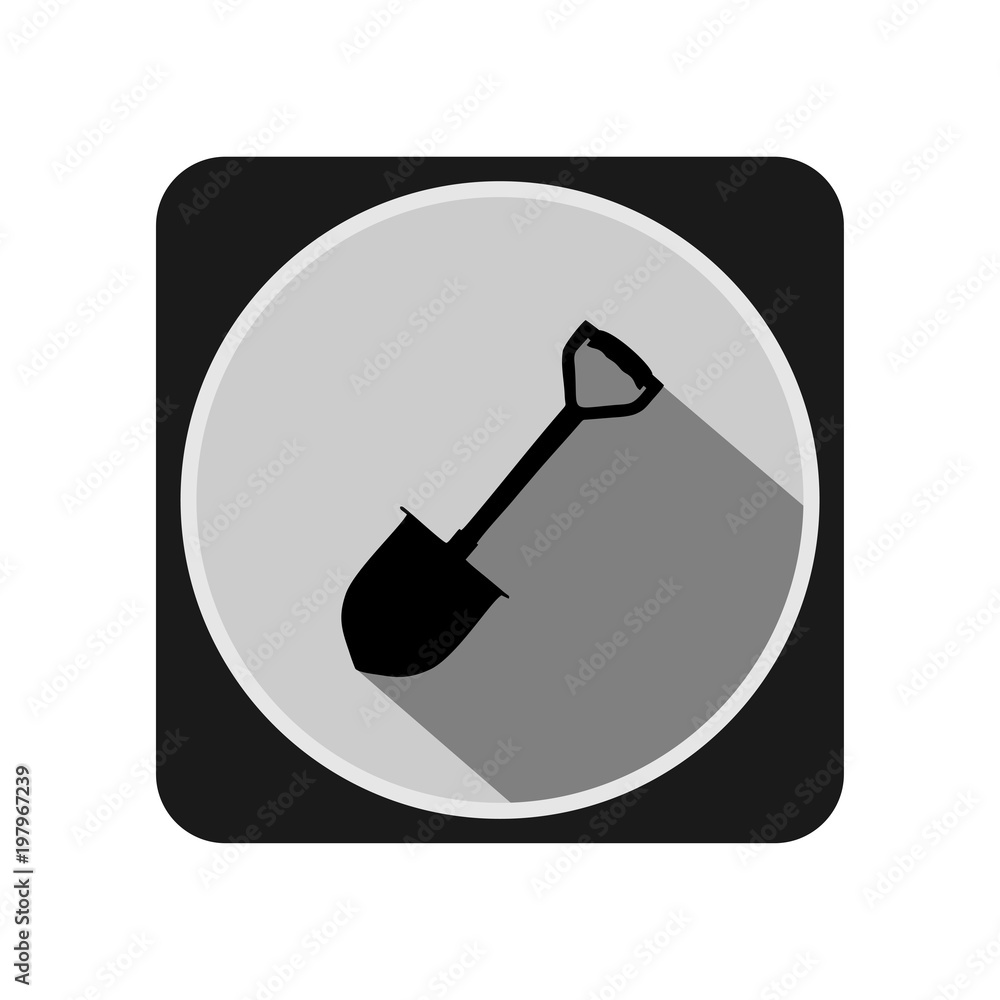 Shovel icon. Vector Illustration Shovel icon. Vector Illustration