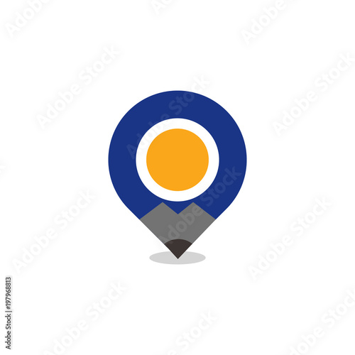 PinPencil Logo Icon Design Free Download PinPencil Logo Icon Design - GFXLoad