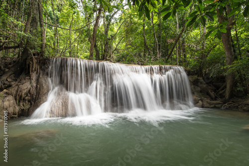 Huay-Kamin Waterfall  Kanchanaburi  Thailand