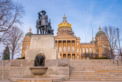 Fényképezés State Capitol in Des Moines, Iowa
