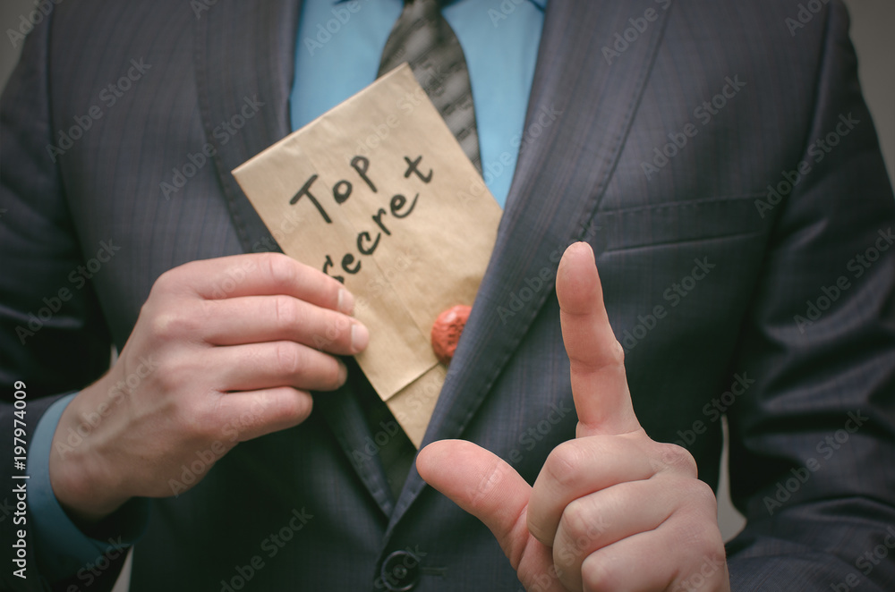 Foto Top secret concept