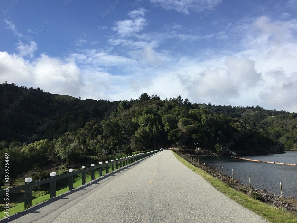Obraz premium bike path