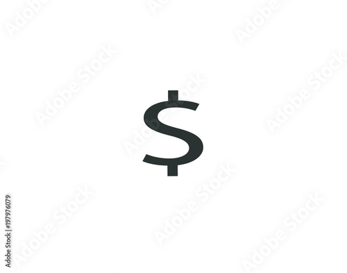 Dollar modern icon