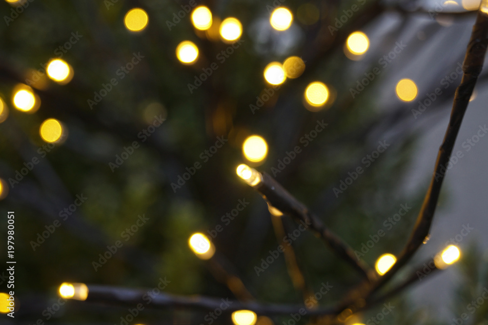 Obraz premium blur lights