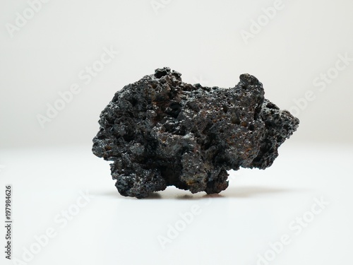 Sehr schöner Lavastein Vulkanstein Makro Stack photo