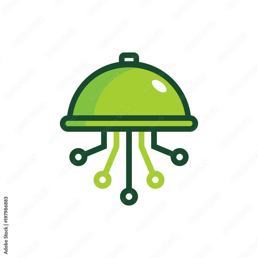 Food Digital Logo Icon Design