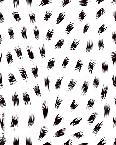 Jaguar and leopard skin texture, vector