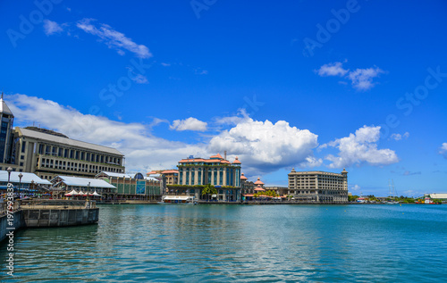 Caudan Waterfront of Port Louis, Mauritius photo