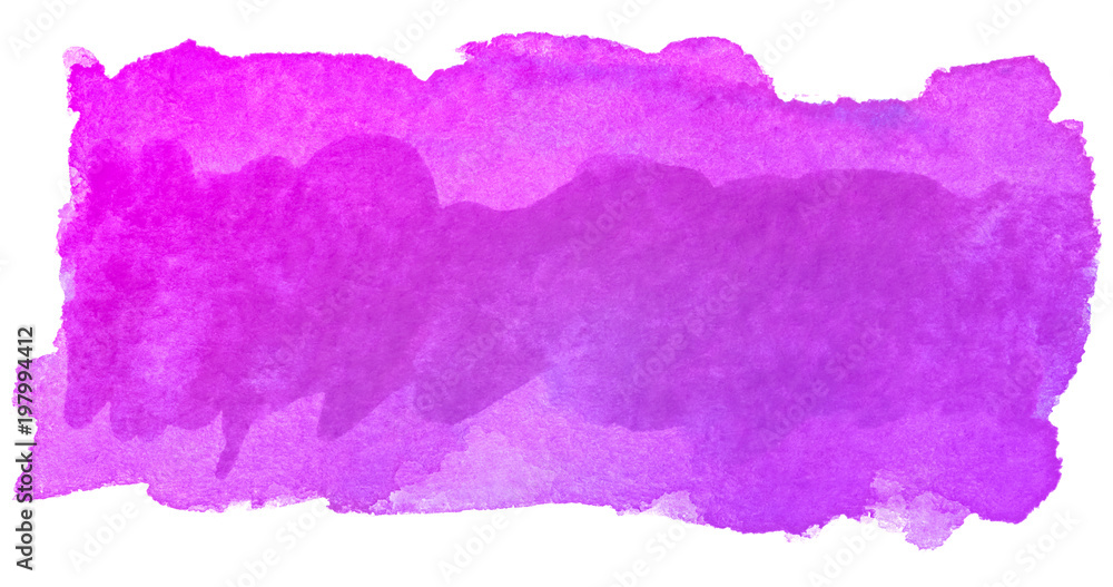 background element for design, violet hand-drawn strip.