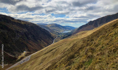 Winter in Snowdonia National Park, Wales, UK