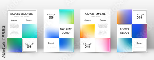 Flyer layout. Business optimal template for Brochure, Annual Report, Magazine, Poster, Corporate Presentation, Portfolio, Flyer. Admirable bright cover page.