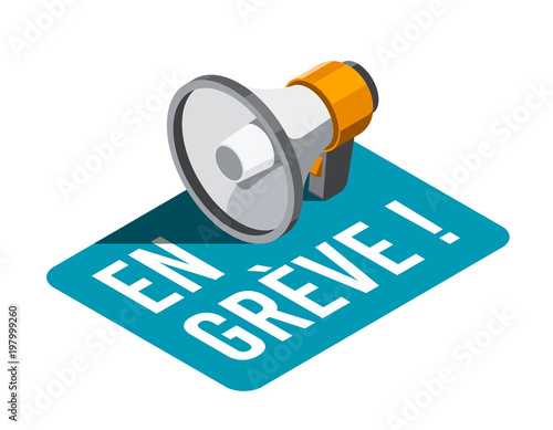 En grève