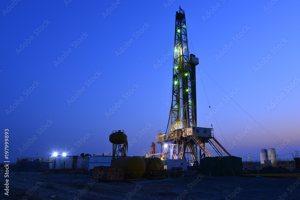 Oil drilling rig Oil drilling rig