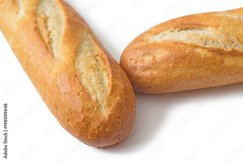 Mini baguettes from the bakery Mini baguettes from the bakery