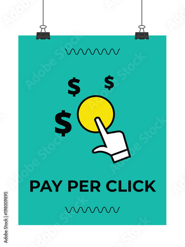 pay per click icon