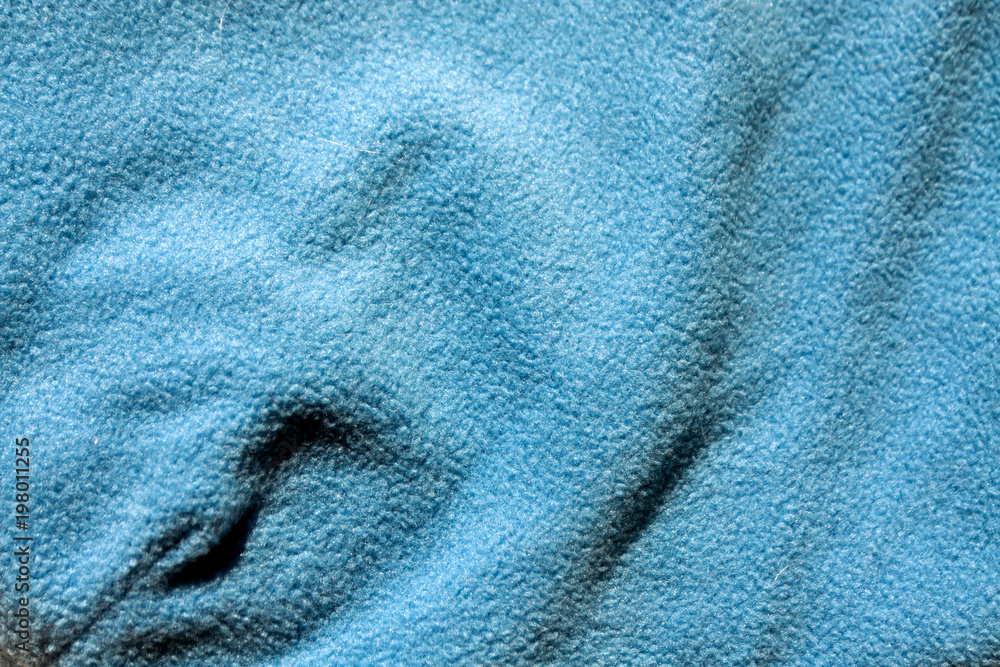 Blue color textile texture. Blue color textile texture.