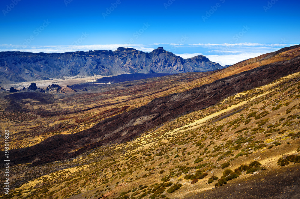 Teide national Park panorama landscape,Tenerife,Canary Islands