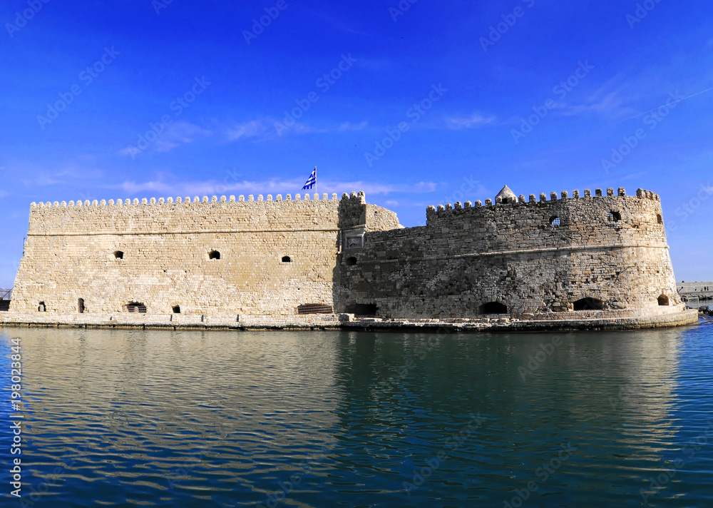 Festungoules oder Festung Rocca al Mare, Iraklion,  Kreta, Griechenland, Europa