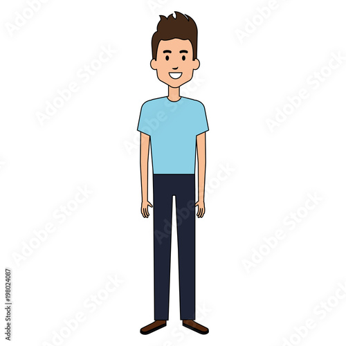 young man avatar character