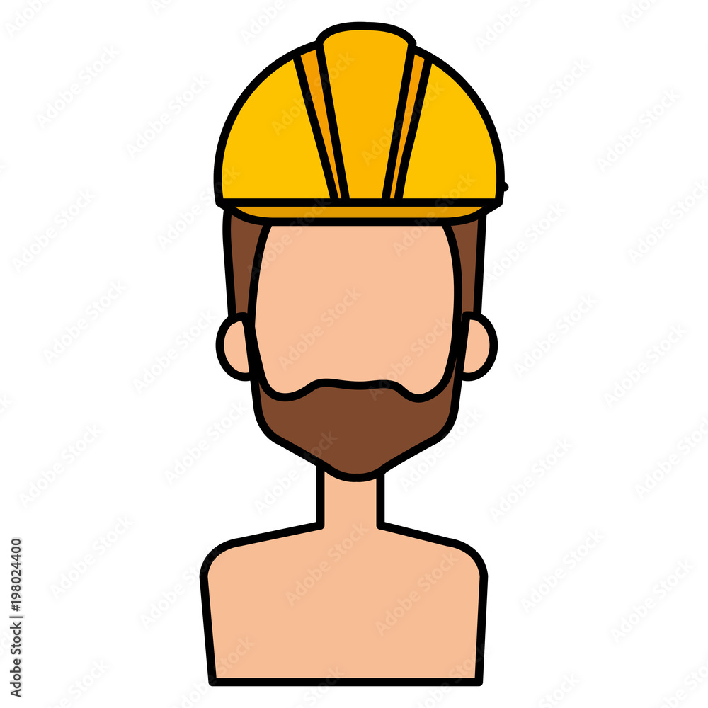 builder constructor shirtless with helmet avatar character builder constructor shirtless with helmet avatar character