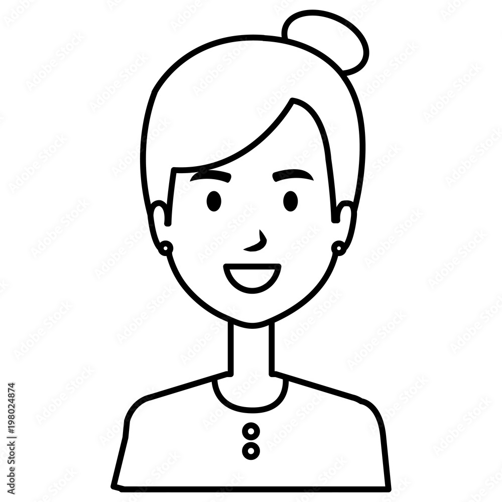 beautiful woman avatar character vector illustration design beautiful woman avatar character vector illustration design
