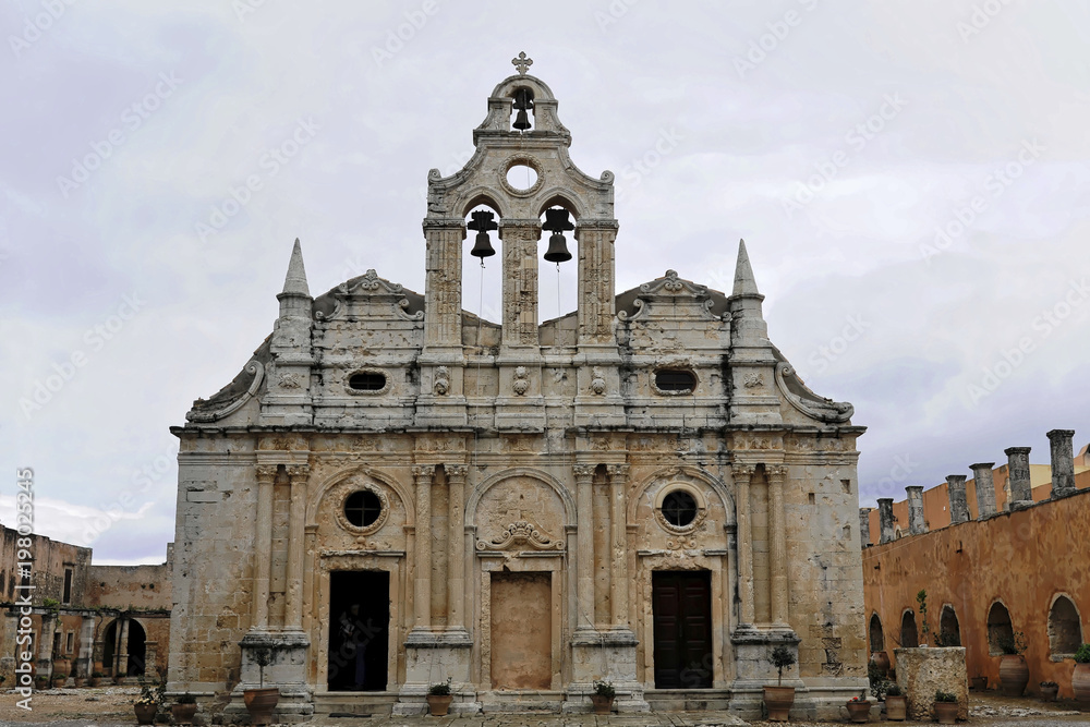 Griechisch-orthodoxes Kloster Arkadi, Kloster Arkadi, Kreta, Griechenland, Europa
