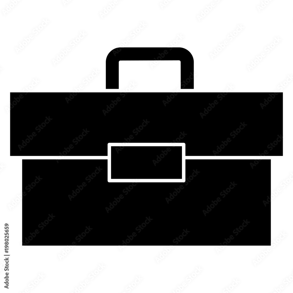 tool box container icon vector illustration design tool box container icon vector illustration design