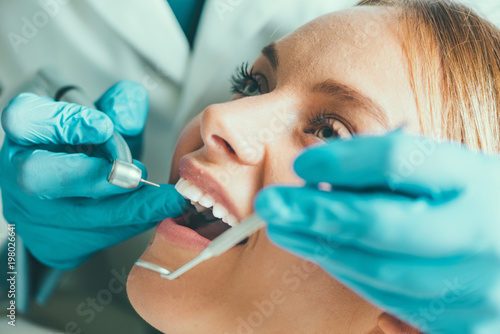 Dental drilling procedure
