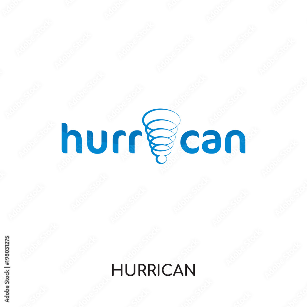 hurrican logo isolated on white background for your web, mobile and app design hurrican logo isolated on white background for your web, mobile and app design