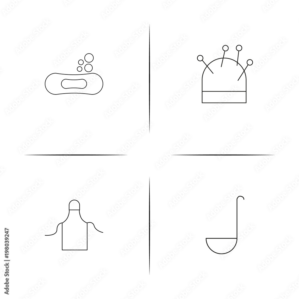 Home Appliances And Equipment simple linear icons set. Outlined vector icons Home Appliances And Equipment simple linear icons set. Outlined vector icons