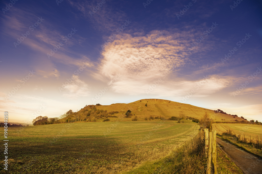 Obraz premium Cley Hill - Warminster- Wiltshire